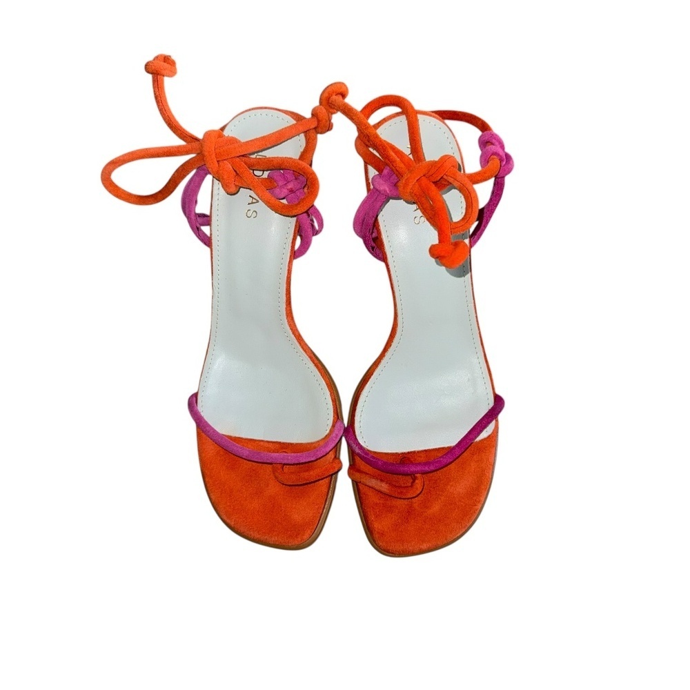 Alohas Grace Sandal Magenta Orange Womens Size 38 (7-7.5) - Picture 3 of 8